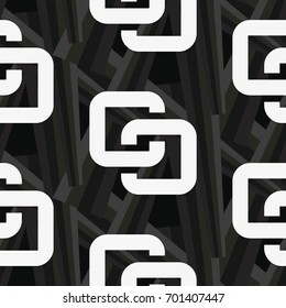 Endless abstract pattern. Background texture.  Vector illustration.