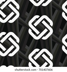 Endless abstract pattern. Background texture.  Vector illustration.