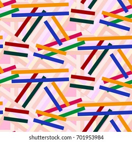 Endless abstract pattern. Background texture.  Vector illustration.