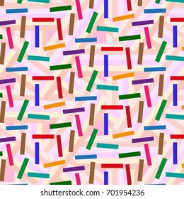 Endless abstract pattern. Background texture.  Vector illustration.