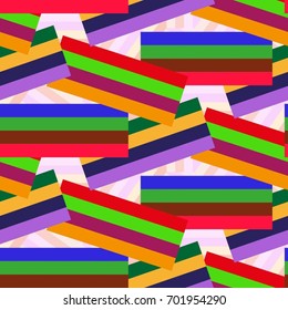 Endless abstract pattern. Background texture.  Vector illustration.