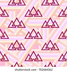 Endless abstract pattern. Background texture.  Vector illustration.