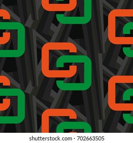 Endless abstract pattern. Background texture.  Vector illustration.