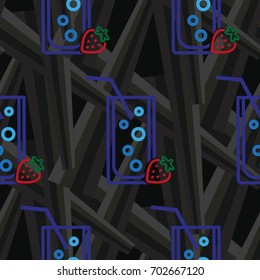 Endless abstract pattern. Background texture.  Vector illustration.