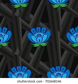 Endless abstract pattern. Background texture.  Vector illustration.