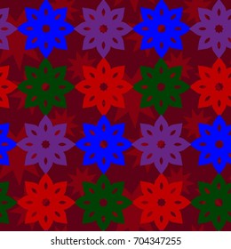 Endless abstract pattern. Background texture.  Vector illustration.