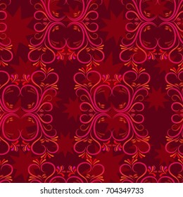 Endless abstract pattern. Background texture.  Vector illustration.