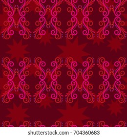 Endless abstract pattern. Background texture.  Vector illustration.