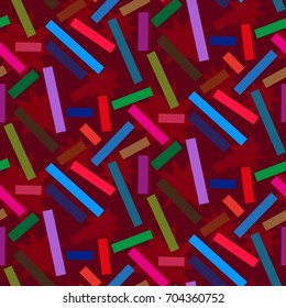 Endless abstract pattern. Background texture.  Vector illustration.