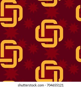 Endless abstract pattern. Background texture.  Vector illustration.