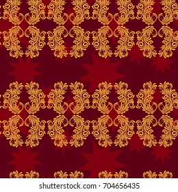 Endless abstract pattern. Background texture.  Vector illustration.