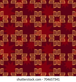 Endless abstract pattern. Background texture.  Vector illustration.