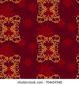 Endless abstract pattern. Background texture.  Vector illustration.