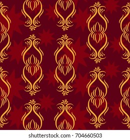 Endless abstract pattern. Background texture.  Vector illustration.