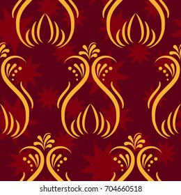 Endless abstract pattern. Background texture.  Vector illustration.