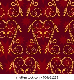 Endless abstract pattern. Background texture.  Vector illustration.