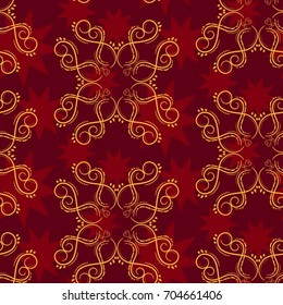 Endless abstract pattern. Background texture.  Vector illustration.