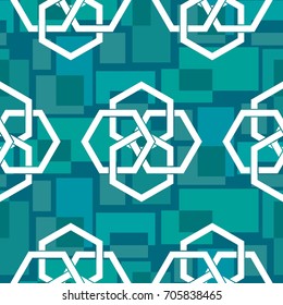 Endless abstract pattern. Background texture.  Vector illustration.