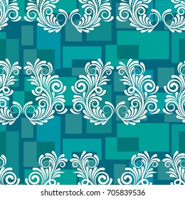 Endless abstract pattern. Background texture.  Vector illustration.