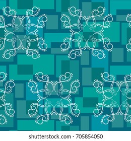 Endless abstract pattern. Background texture.  Vector illustration.