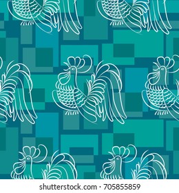 Endless abstract pattern. Background texture.  Vector illustration.