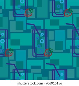 Endless abstract pattern. Background texture.  Vector illustration.