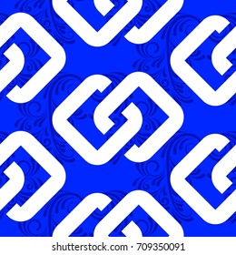 Endless abstract pattern. Background texture.  Vector illustration.