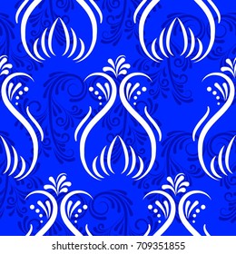 Endless abstract pattern. Background texture.  Vector illustration.