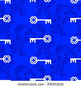 Endless abstract pattern. Background texture.  Vector illustration.