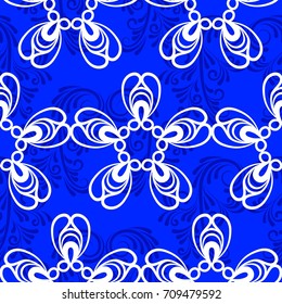 Endless abstract pattern. Background texture.  Vector illustration.