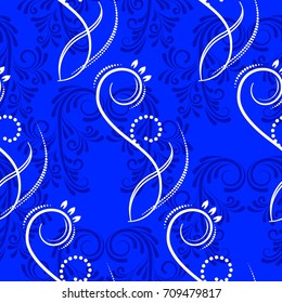 Endless abstract pattern. Background texture.  Vector illustration.
