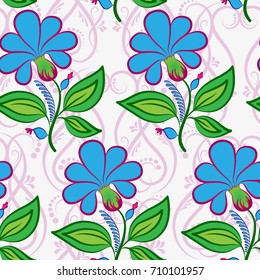 Endless abstract pattern. Background texture.  Vector illustration.