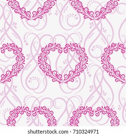 Endless abstract pattern. Background texture.  Vector illustration.