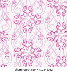 Endless abstract pattern. Background texture.  Vector illustration.