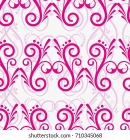 Endless abstract pattern. Background texture.  Vector illustration.