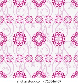 Endless abstract pattern. Background texture.  Vector illustration.