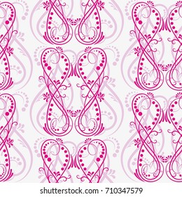 Endless abstract pattern. Background texture.  Vector illustration.