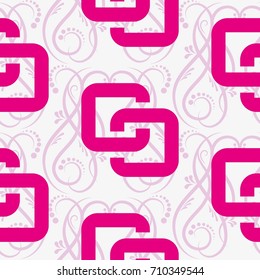 Endless abstract pattern. Background texture.  Vector illustration.