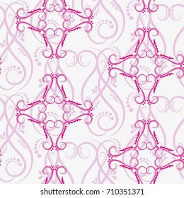 Endless abstract pattern. Background texture.  Vector illustration.