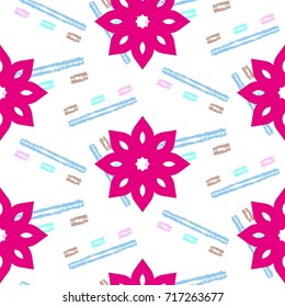 Endless abstract pattern. Background texture.  Vector illustration.