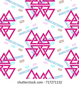 Endless abstract pattern. Background texture.  Vector illustration.