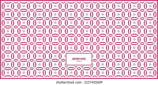 endless abstract pattern of ellipse shape