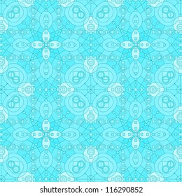 Endless abstract wallpaper,  with geometrical figures