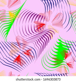 
endless abstraction seamless pattern for fabric and wallpaper
