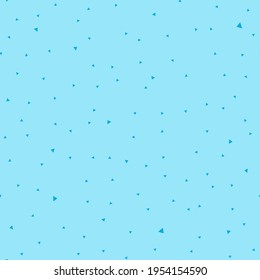 endless blue background template with different triangles. seamless background. flat vector illustration isolated