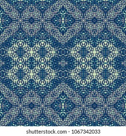 Endless color engraving pattern. Texture for certificate or diploma, currency and money design. Single-leaf woodcut, xylography, printmaking. Vector Illustration