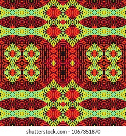 Endless color engraving pattern. Texture for certificate or diploma, currency and money design. Single-leaf woodcut, xylography, printmaking. Vector Illustration