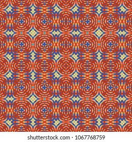 Endless color engraving pattern. Texture for certificate or diploma, currency and money design. Single-leaf woodcut, xylography, printmaking. Vector Illustration