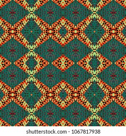 Endless color engraving pattern. Texture for certificate or diploma, currency and money design. Single-leaf woodcut, xylography, printmaking. Vector Illustration