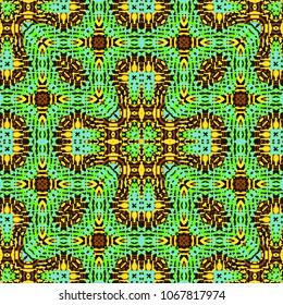 Endless color engraving pattern. Texture for certificate or diploma, currency and money design. Single-leaf woodcut, xylography, printmaking. Vector Illustration